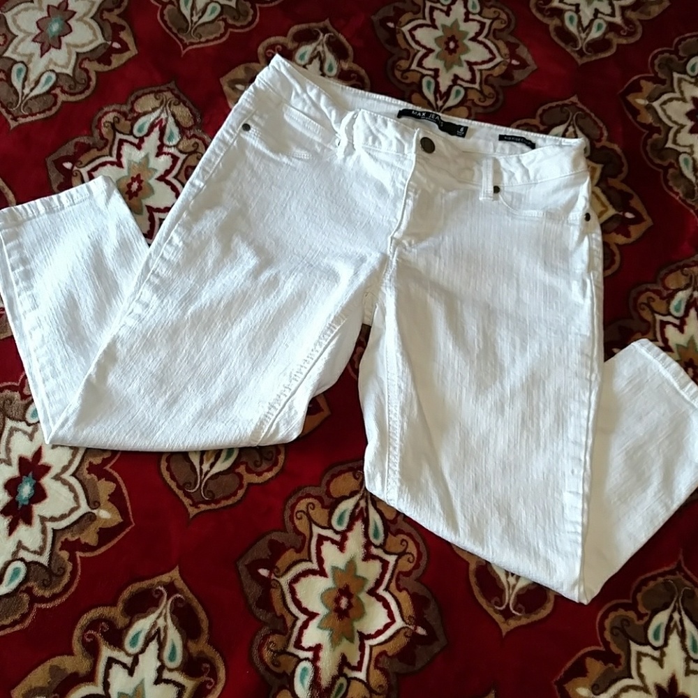 Max Jeans mid rise capri